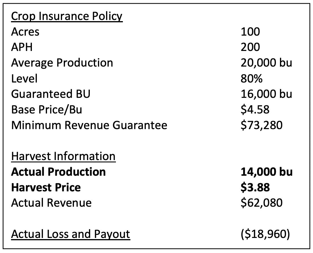 Drop in Production and Price