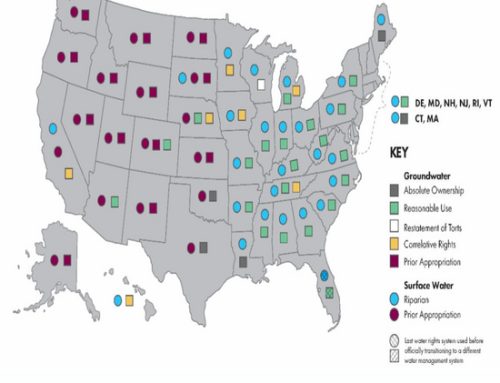 New Thematic Map Released Highlighting U.S. Water Rights Systems, Informs Water Governance