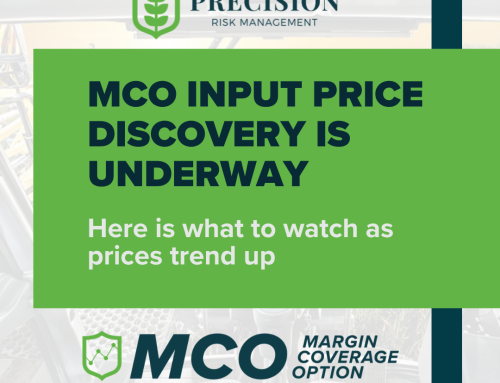 MCO INPUT PRICE DISCOVERY IS UNDERWAY 